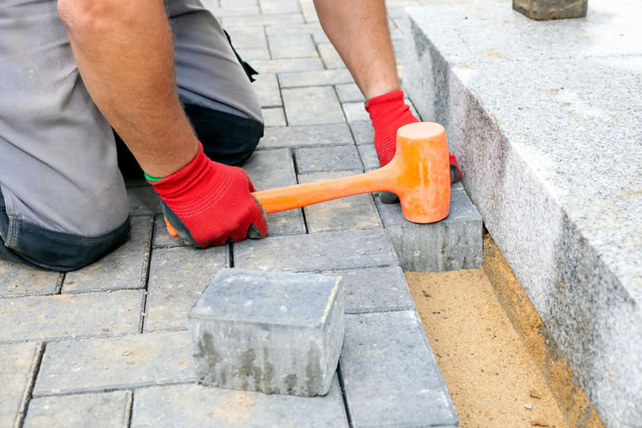 Brick Paver Repair and installation contractor Interlocking Brick Pavers Repair